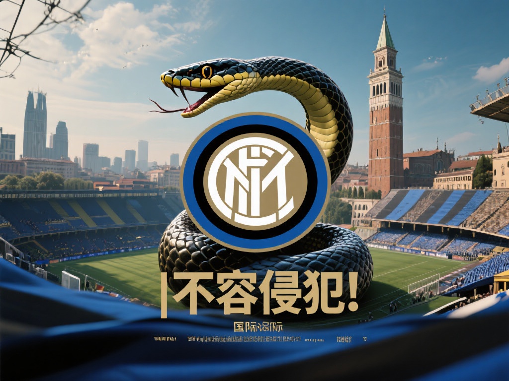 国际米兰的灵蛇标志早已成为球队文化的重要